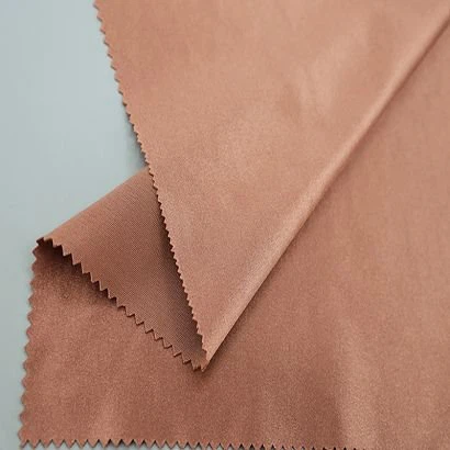 polyester spandex satin fabric(001)